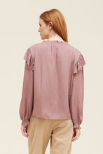 Load image into Gallery viewer, Dusty mauve long sleeve top
