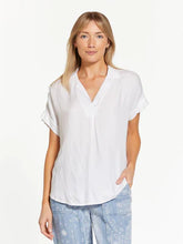 Load image into Gallery viewer, White cap sleeve top
