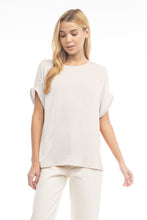 Load image into Gallery viewer, Shell color short dolman sleeve top
