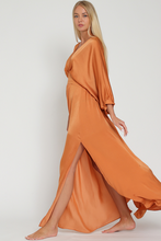 Load image into Gallery viewer, Dark pumpkin maxi dress

